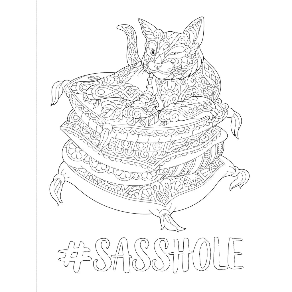 macmillan Publishers F*ck You Very Much: Adult Coloring Book for Stress Relief