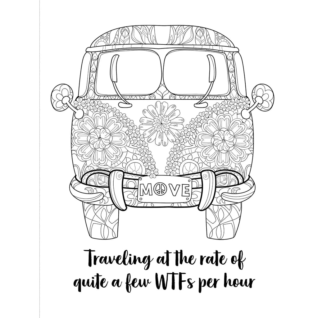 macmillan Publishers F*ck You Very Much: Adult Coloring Book for Stress Relief