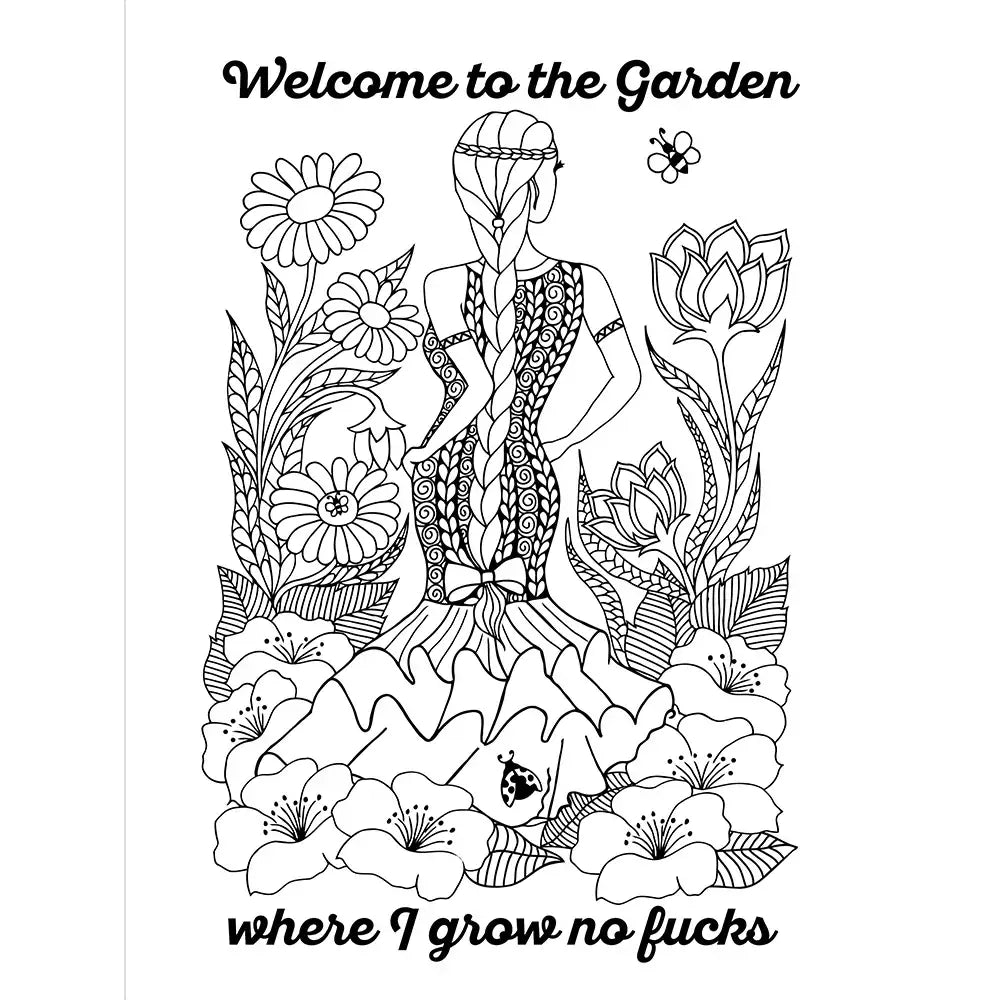 F*ck You Very Much Coloring Book - Books