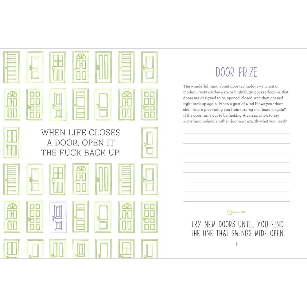 Find Your F*cking Happy: A Journal to Help Pave the Way for Positive Sh*t Ahead - Books