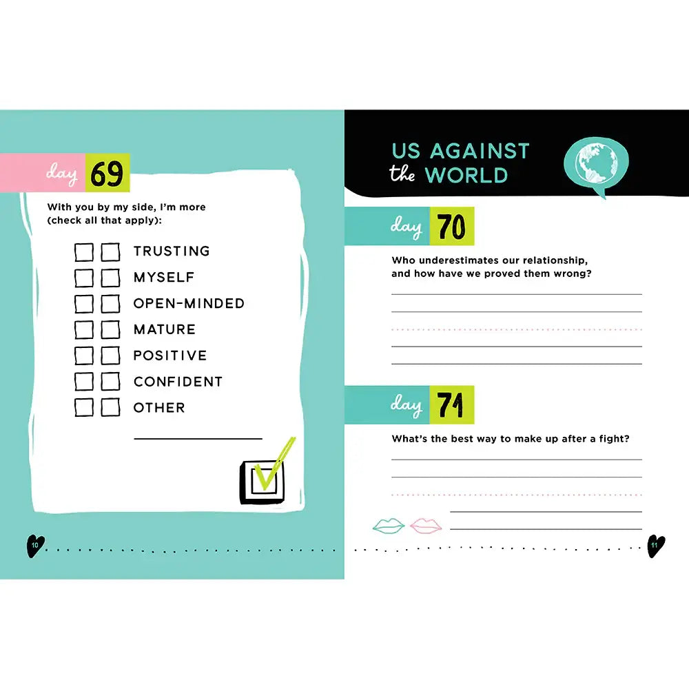 A Year of You & Me: Journal 365 Questions for Couples to Spark Love and Connection - Books