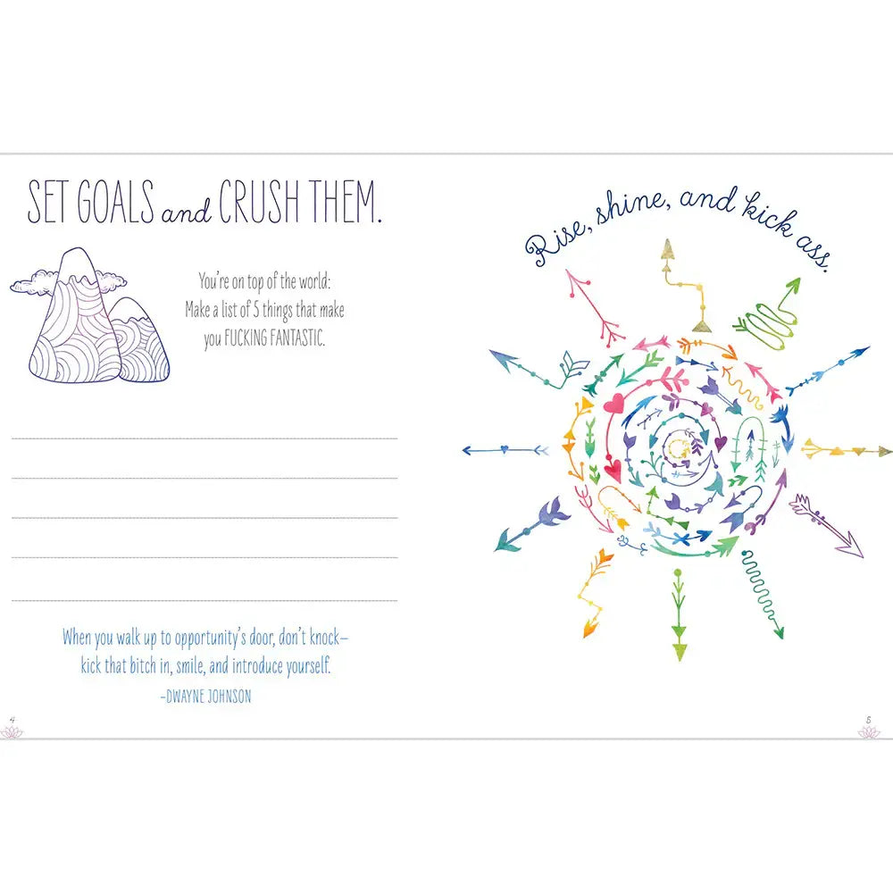Zen as F*ck: A Journal Practicing the Art of Not Giving a Sh*t - Stationery