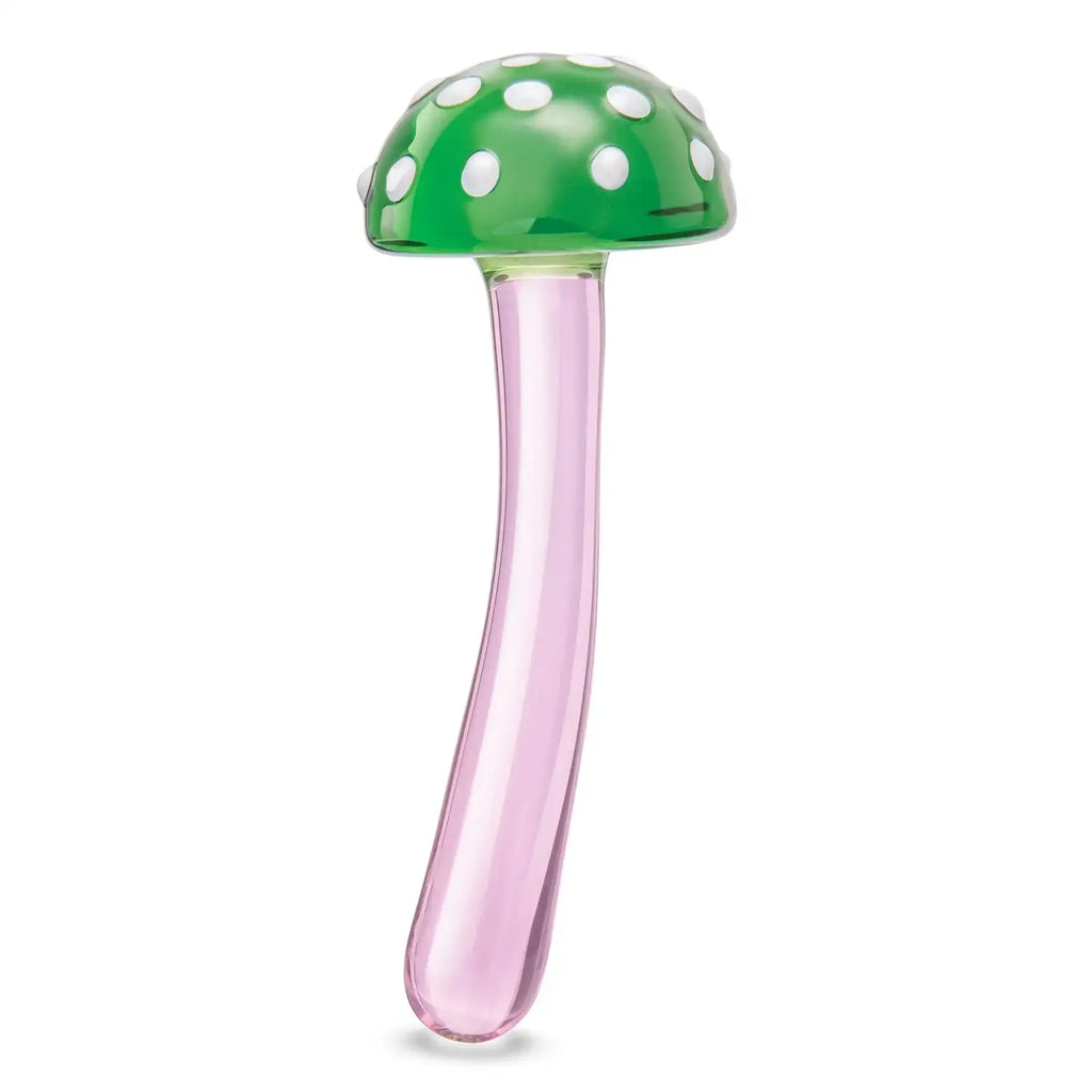 Multicolor Magic Mushroom Dildo 7.5’’ Glass