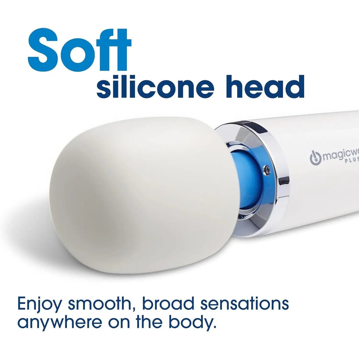 Magic Wand® Wand Plus - Variable Speed Corded Massager White