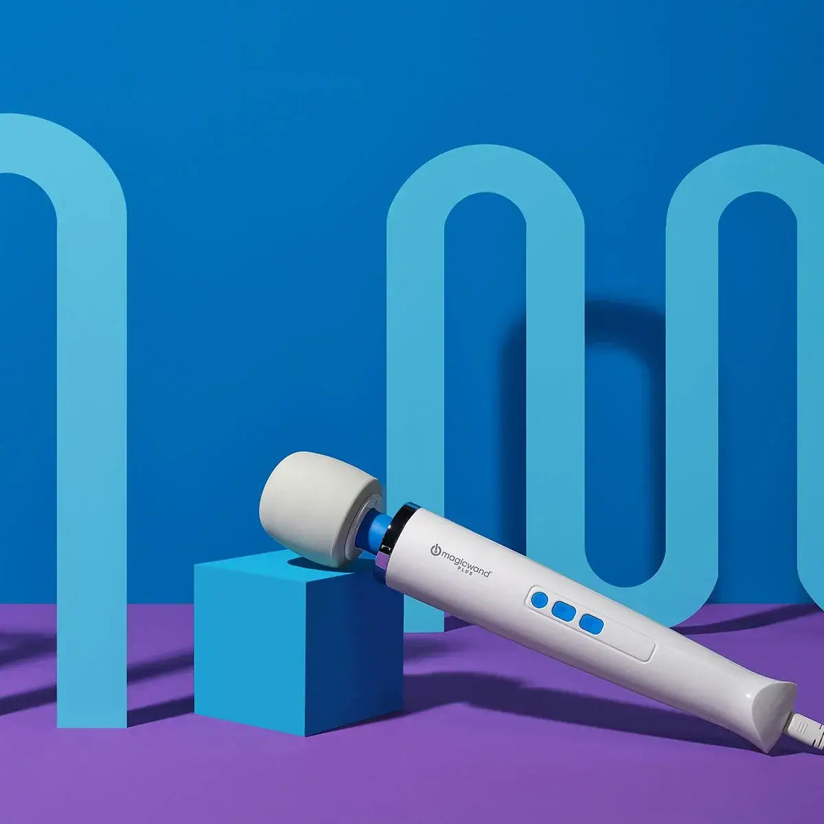 Magic Wand® Wand Plus - Variable Speed Corded Massager White