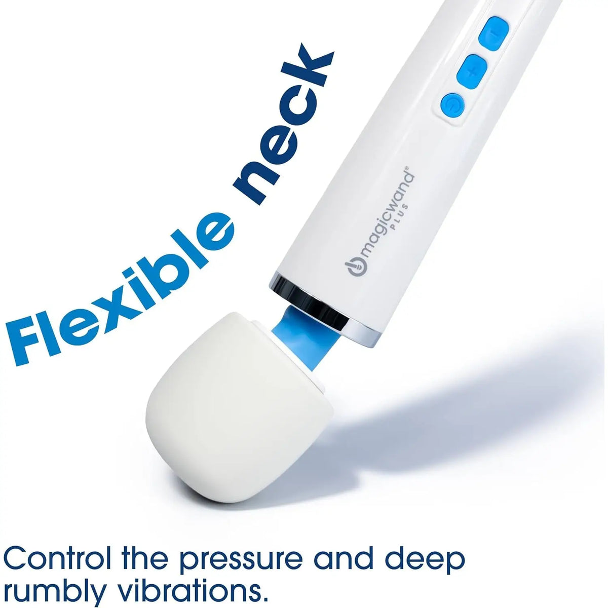 Magic Wand® Wand Plus - Variable Speed Corded Massager White