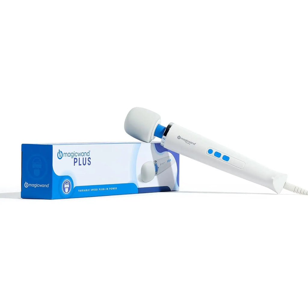 Magic Wand® Wand Plus - Variable Speed Corded Massager White
