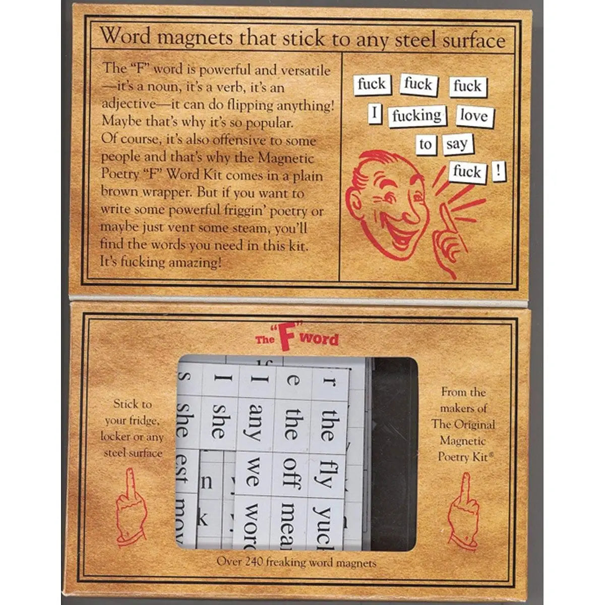Magnetic Poetry Kit®: The F Word - Rolik®
