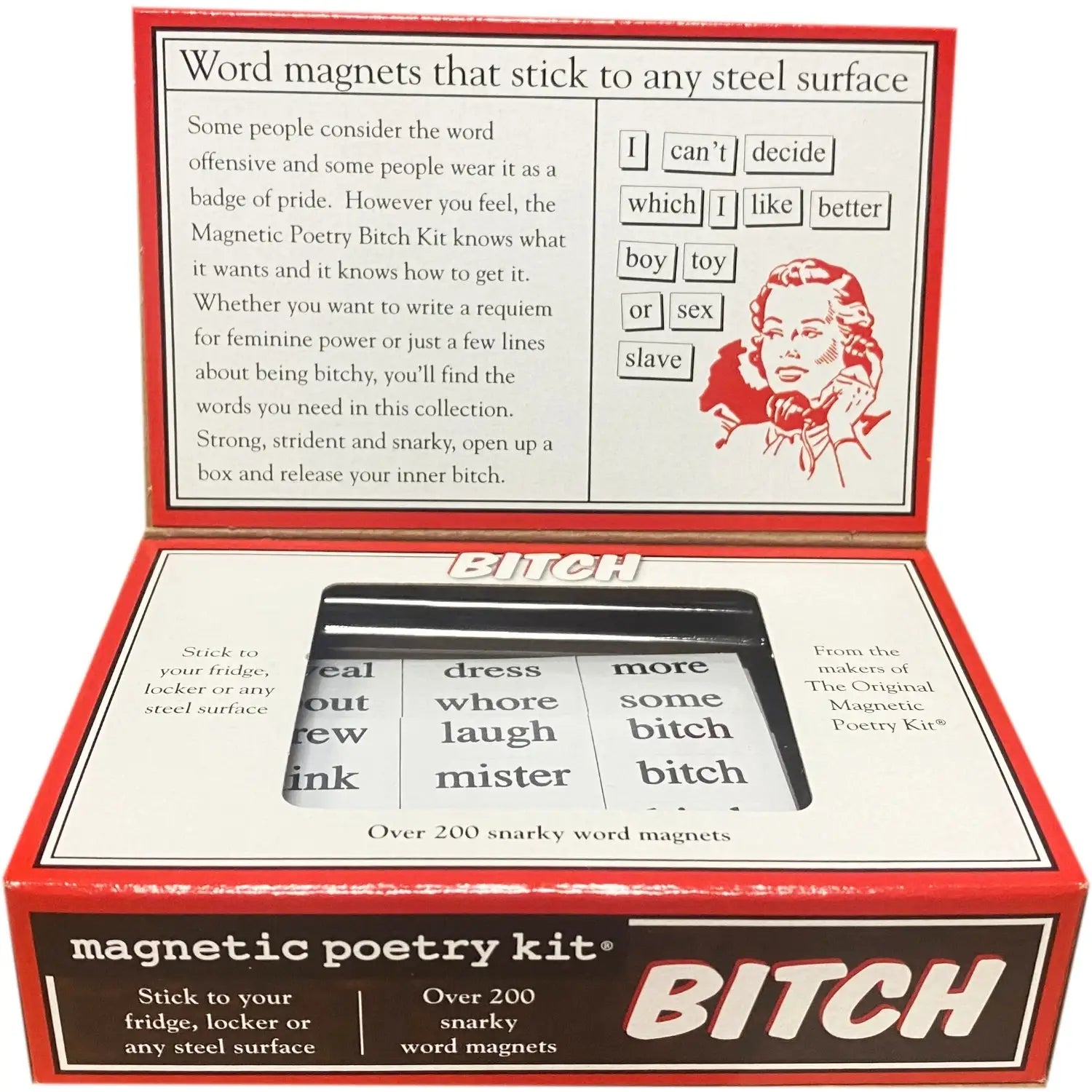 Magnetic Poetry® Poetry Kit®: Bitch