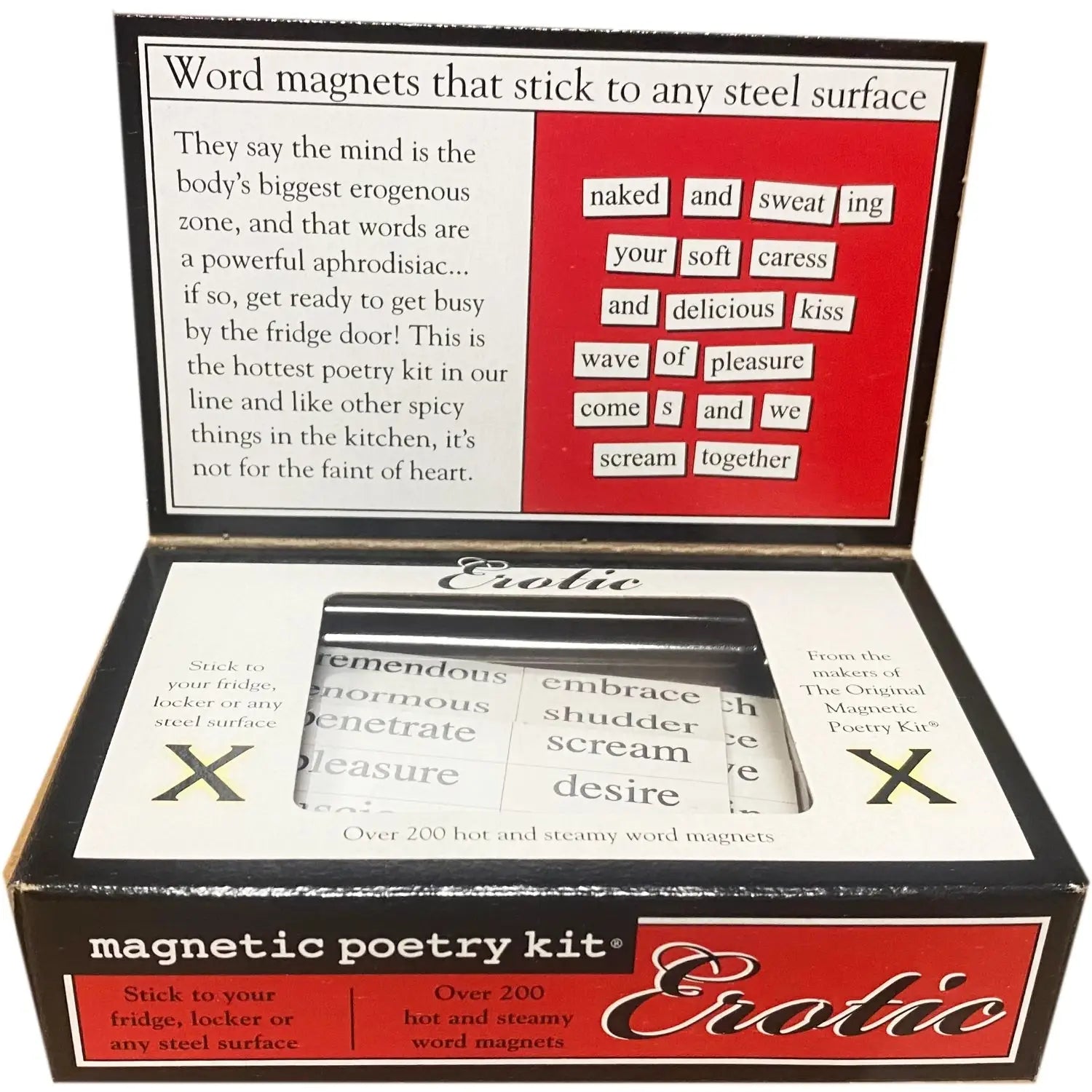Magnetic Poetry® Poetry Kit®: Erotic X