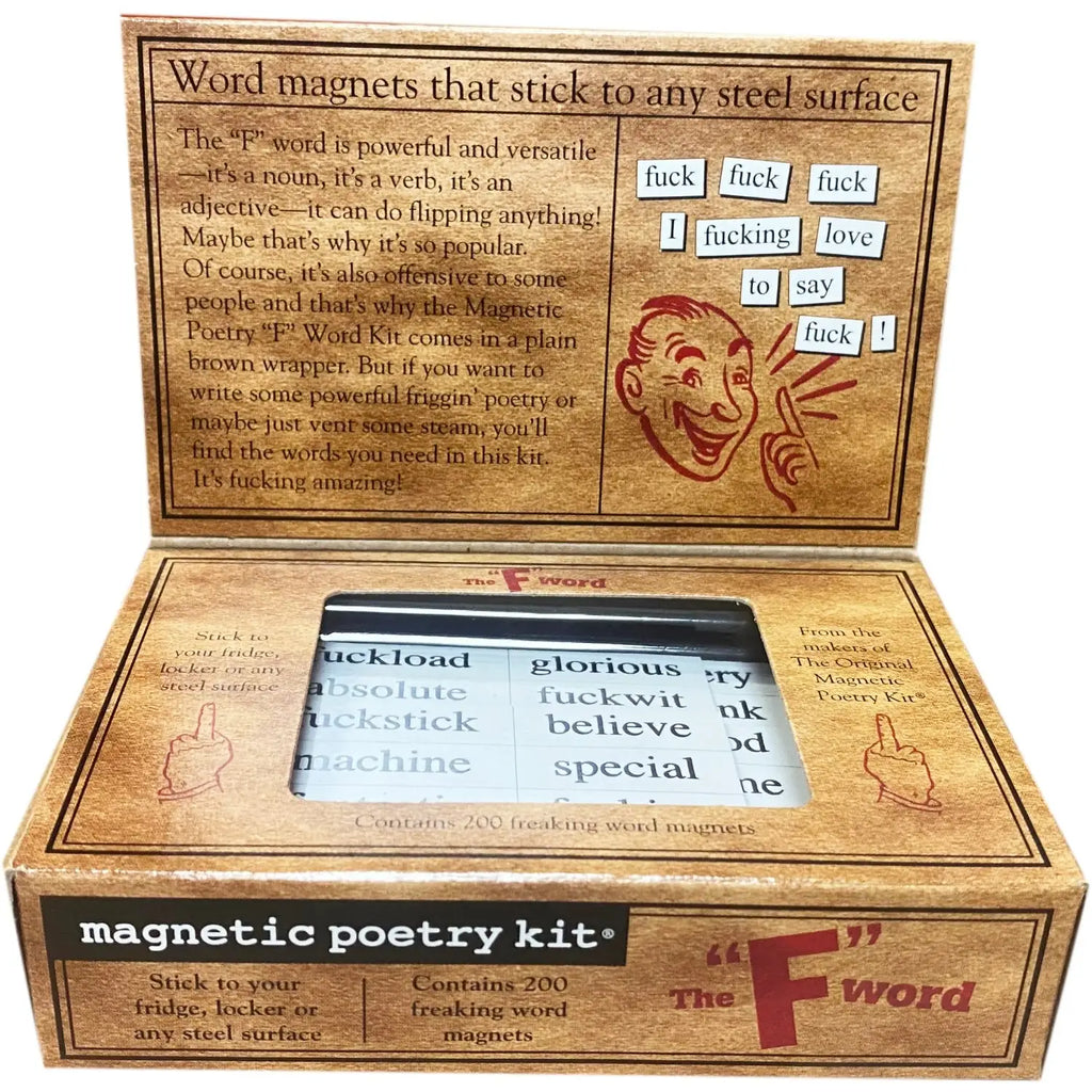 Magnetic Poetry® Poetry Kit®: The F Word