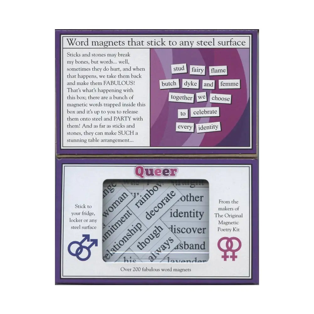 Magnetic Poetry® Poetry Kit®: Queer