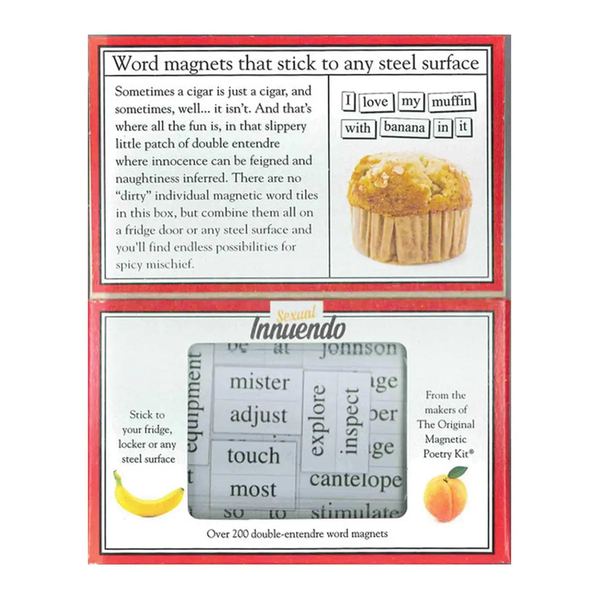 Magnetic Poetry Kit®: Sexual Innuendo - Rolik®