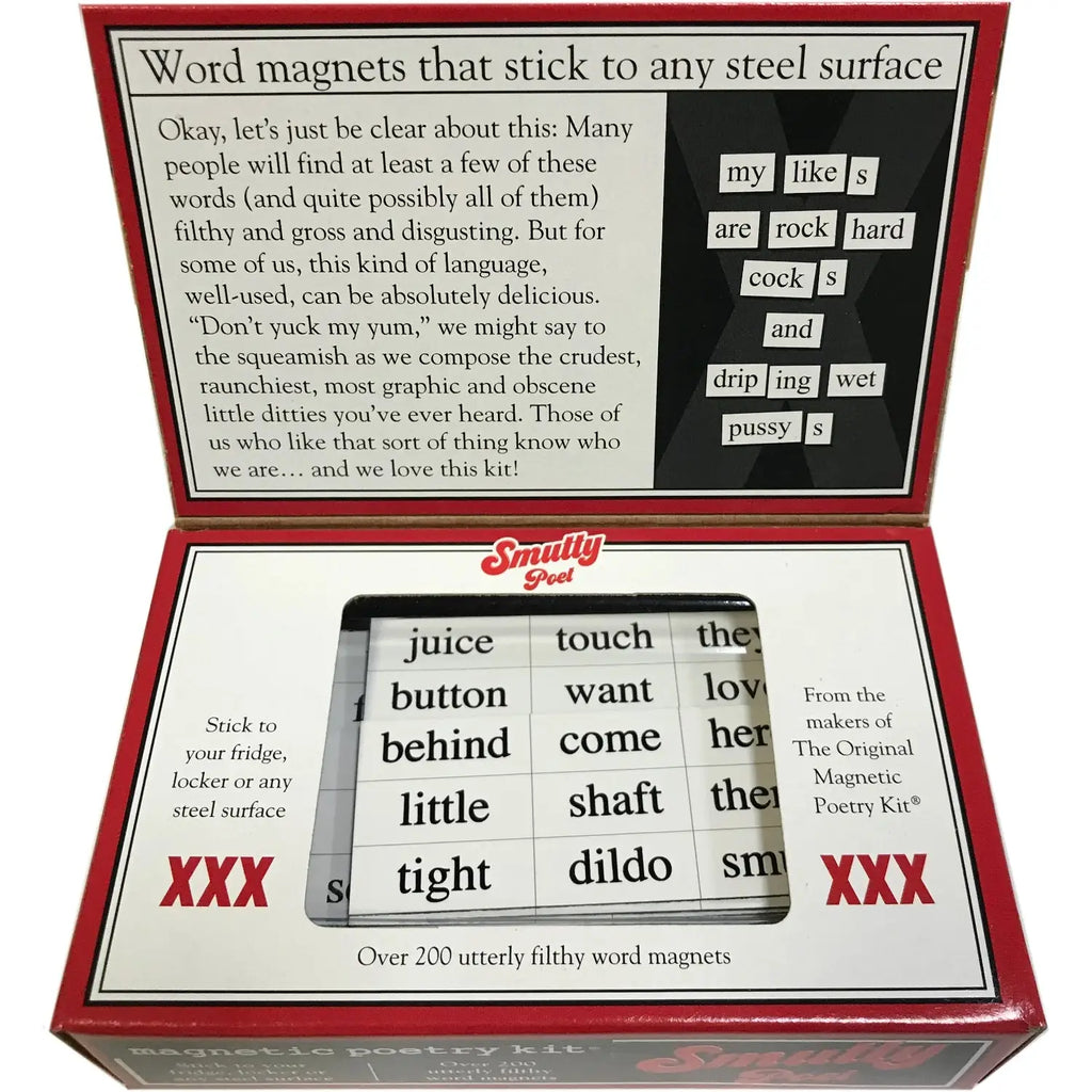 Magnetic Poetry® Poetry Kit®: Smutty Poet