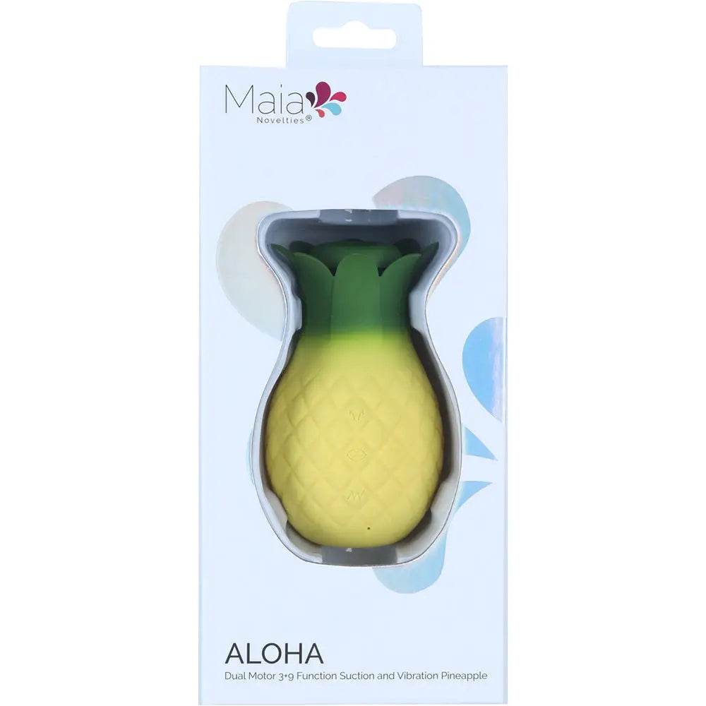Maia Toys ALOHA Pineapple Suction & Vibration Toy