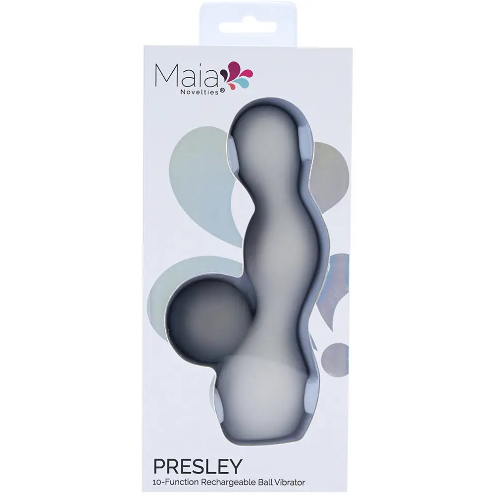 Maia Toys PRESLEY Ripple & Ball Vibrator – 10 Functions Rechargeable Waterproof