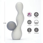 Maia Toys PRESLEY Ripple & Ball Vibrator – 10 Functions Rechargeable Waterproof