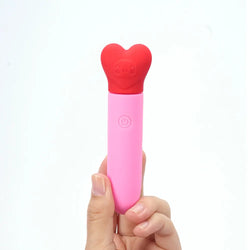 Maia Toys SWEETEE Rechargeable Mini Vibrator – 10 Functions Body-Safe Silicone Multicolor