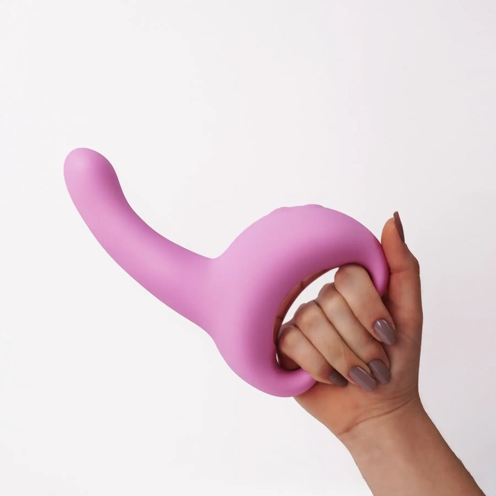 Pink Majestic Squirty Wiggling Finger Vibrator