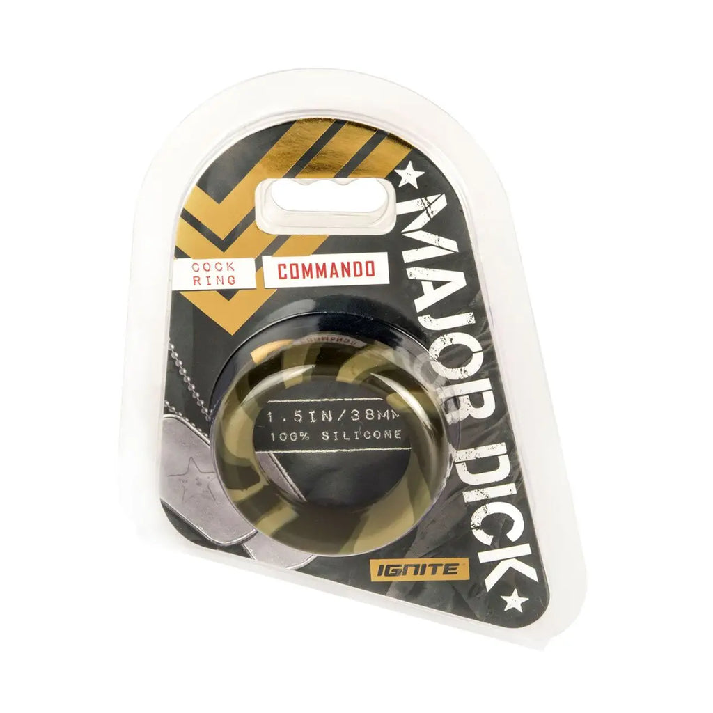 Major Dick Camo Commando Silicone C - Ring - C-Ring