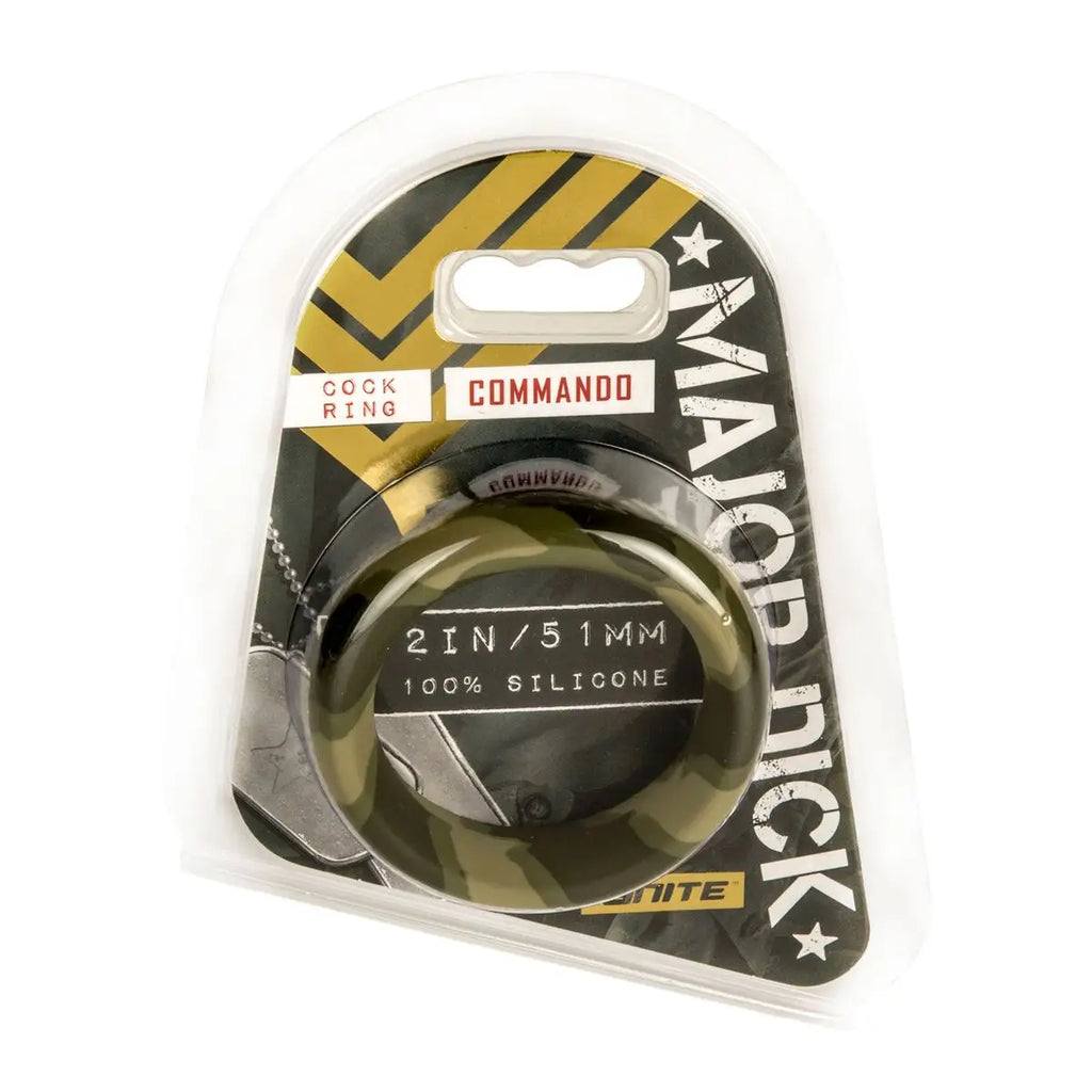 Major Dick Camo Commando Silicone C - Ring - C-Ring