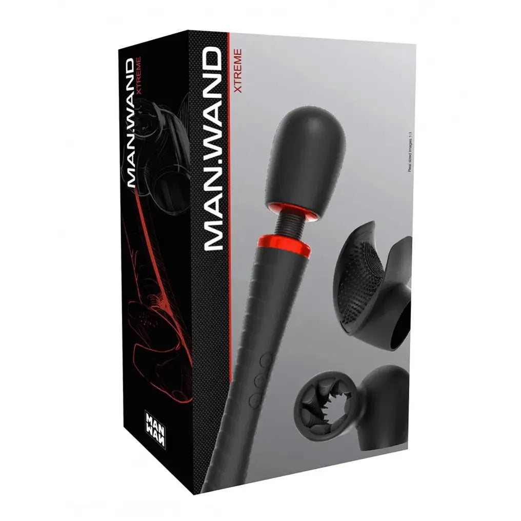 Man Wan Man.Wand Extreme Kit - Black - Masturbator