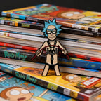 Master Rick Enamel Pin