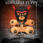 XR Brands® Master Series® Pup Bear with Removable Muzzle and Hood Rolik®