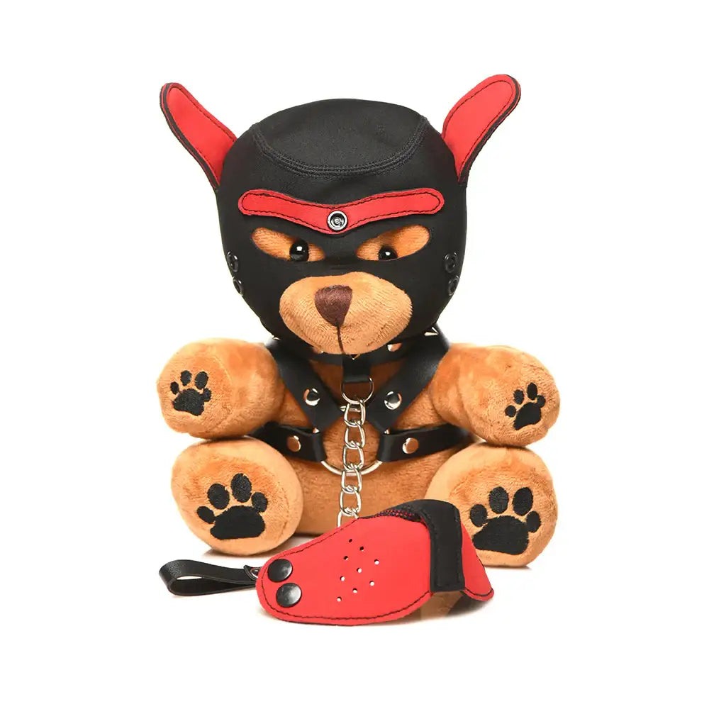 XR Brands® Master Series® Pup Bear with Removable Muzzle and Hood Rolik®