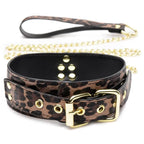 Master Series® 7 - Piece Leopard Print Bondage Set - Restraints