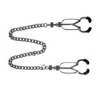 XR Brands® Master Series® Bauhaus Precision Nipple Vice - Rolik®