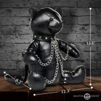 Master Series® BDSM Bear Backpack Black Plush