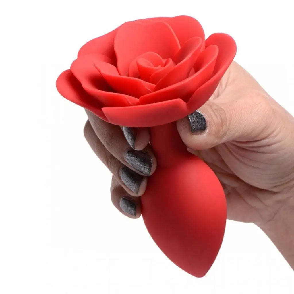 Master Series® Booty Bloom Silicone Rose Anal Plug - Rolik®