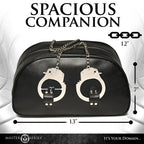 Master Series® Cuffed and Loaded Travel Bag with Handcuff Handles - Storage