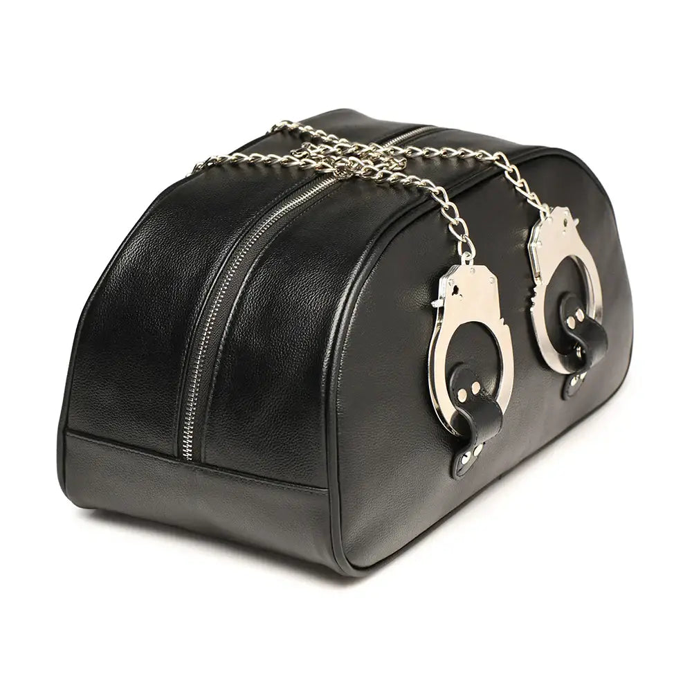 Master Series® Cuffed and Loaded Travel Bag with Handcuff Handles - Storage