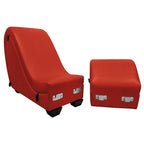 XR Brands® Master Series® Detachable Kinky Couch Sex Chaise with Love Pillows Red - Rolik®