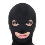 Master Series® Facade Hood with Eye and Mouth Holes - Black
