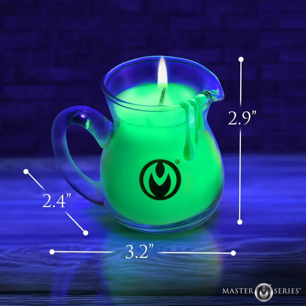 Master Series® Glow Pour Blacklight Wax Play Pitchers Set of 3 Candle