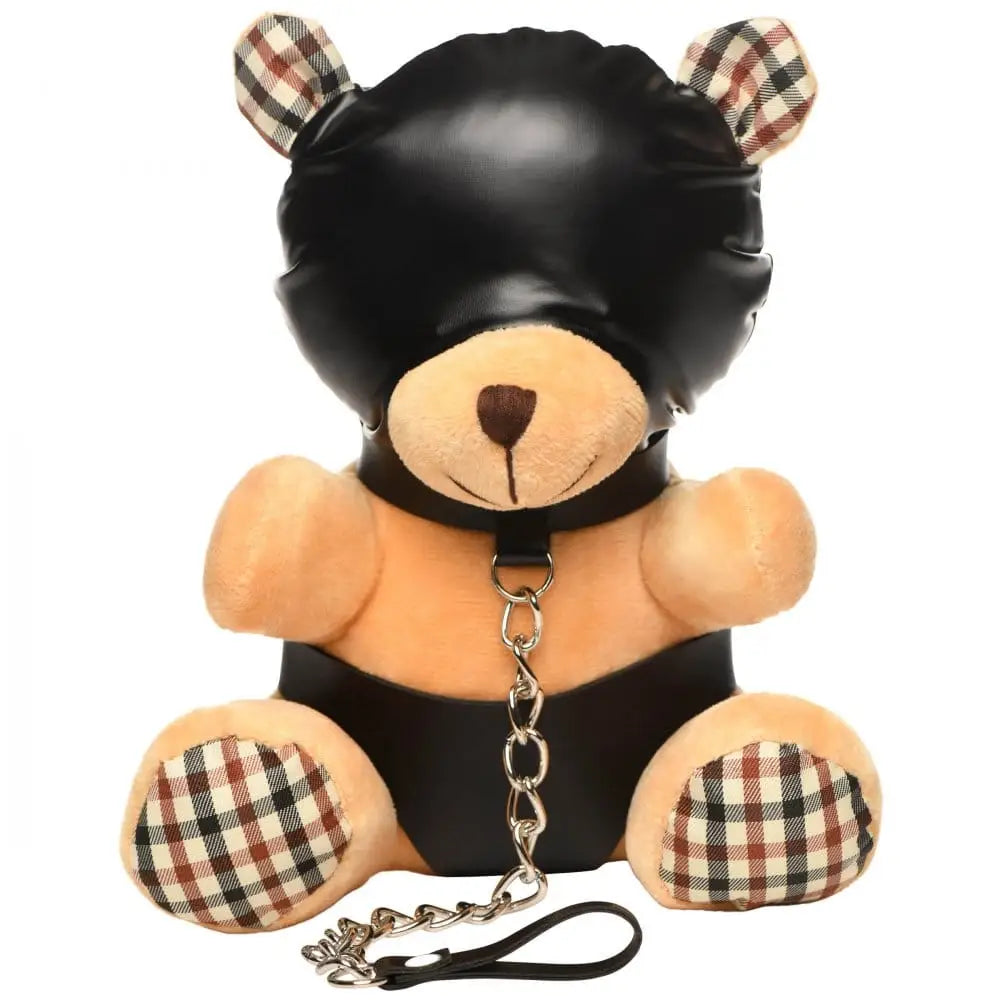 Master Series® Hooded Bondage Teddy Bear - Rolik®