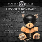 Master Series® Hooded Bondage Teddy Bear - Rolik®