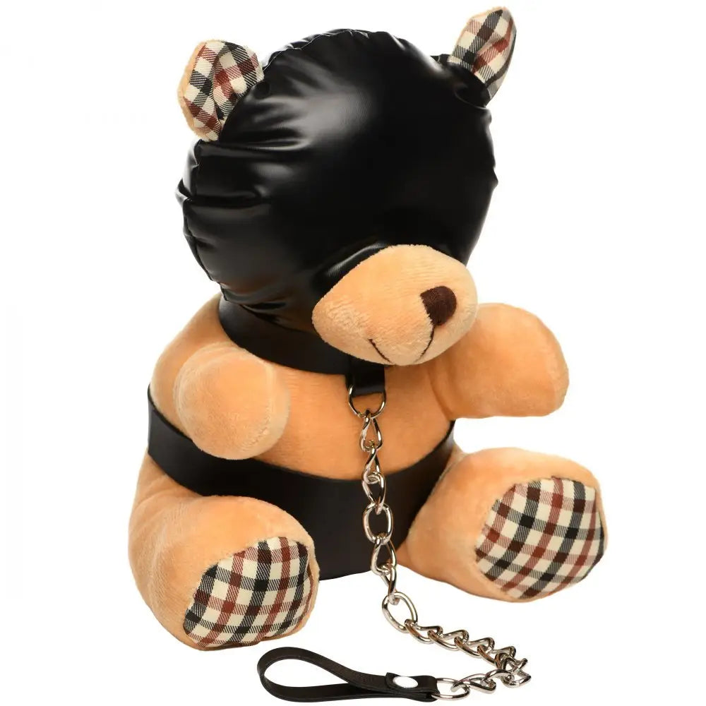 Master Series® Hooded Bondage Teddy Bear - Rolik®