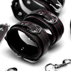 Master Series® Kinky Clutch Black Bondage Set with Carrying Case - Rolik®