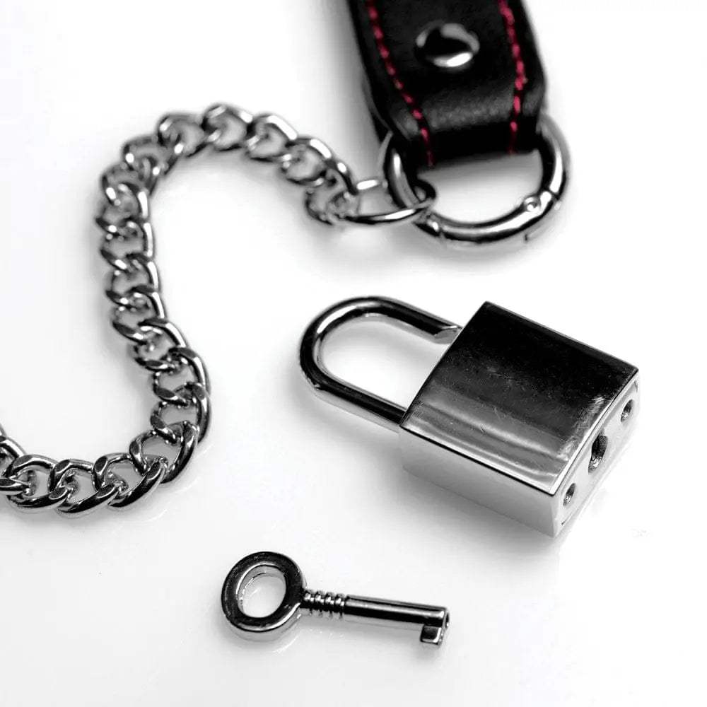 Master Series® Kinky Clutch Black Bondage Set with Carrying Case - Rolik®