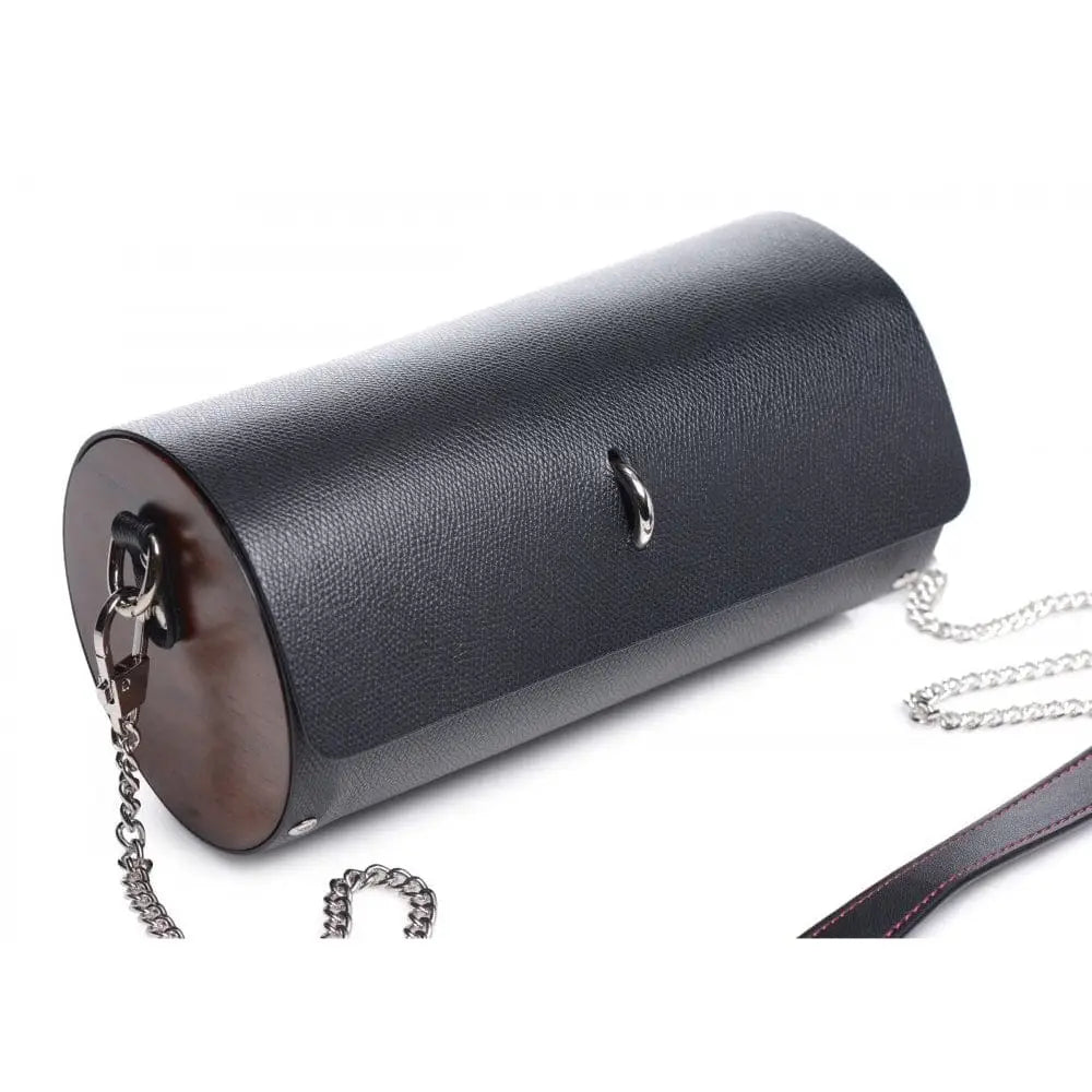Master Series® Kinky Clutch Black Bondage Set with Carrying Case - Rolik®