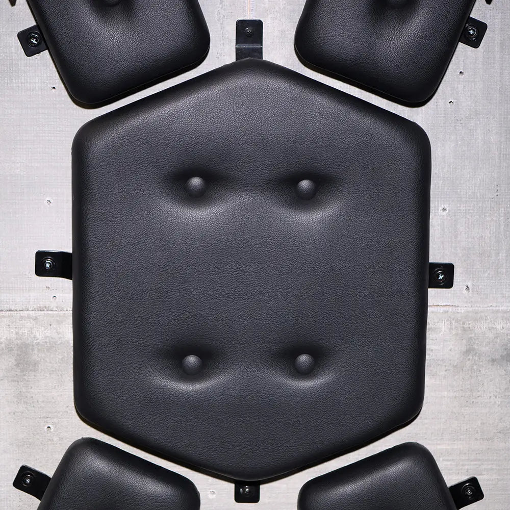 Master Series® Masters Wall - Mounted St. Andrew’s Cross - Black - Furniture