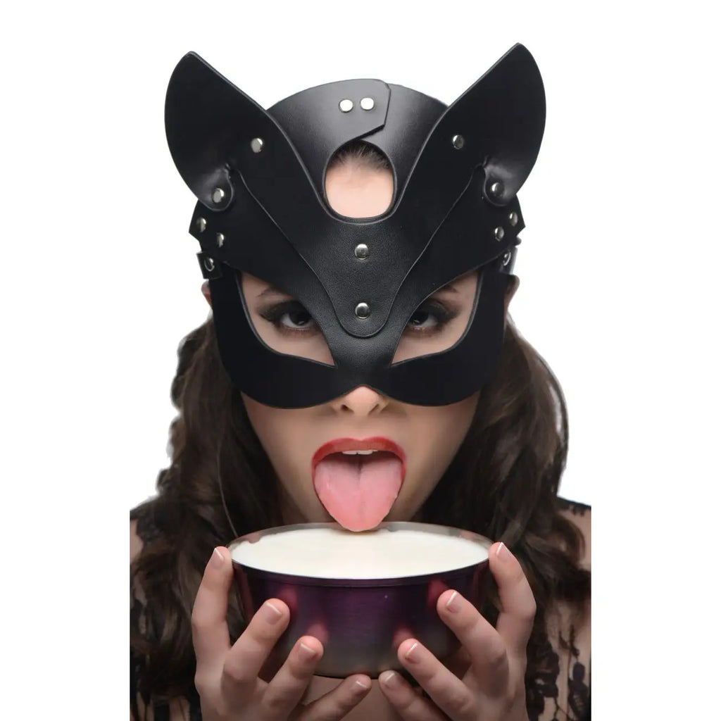 Master Series® Naughty Kitty Cat Mask - Black