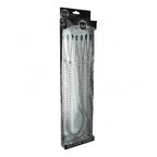 Master Series® Nipple to Clit Tweezer Clamp Set - Silver - Clamps