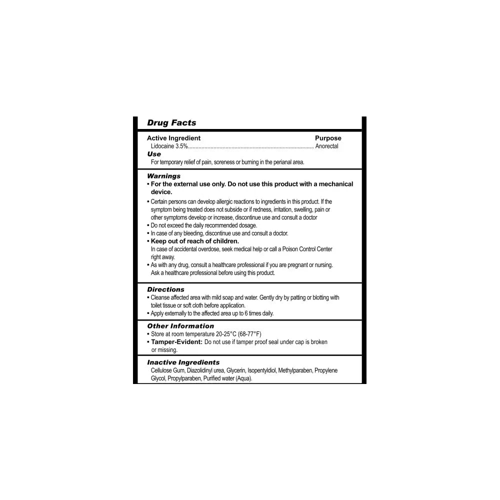 Master Series® Numb Desensitizing Water - Based Lubricant - 8 fl. oz.