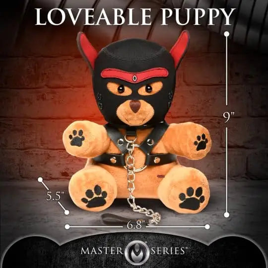 Master Series® Pup Bear with Removable Muzzle and Hood - Rolik®