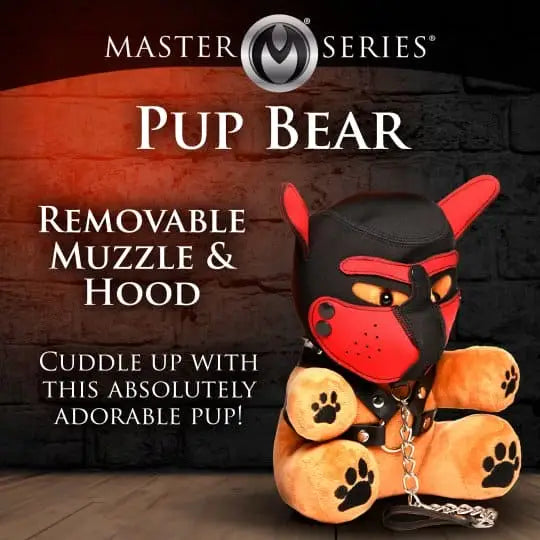 Master Series® Pup Bear with Removable Muzzle and Hood - Rolik®
